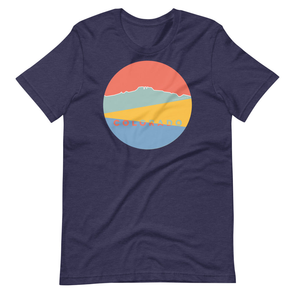 Landscapes Colorado T-Shirt Heather Midnight