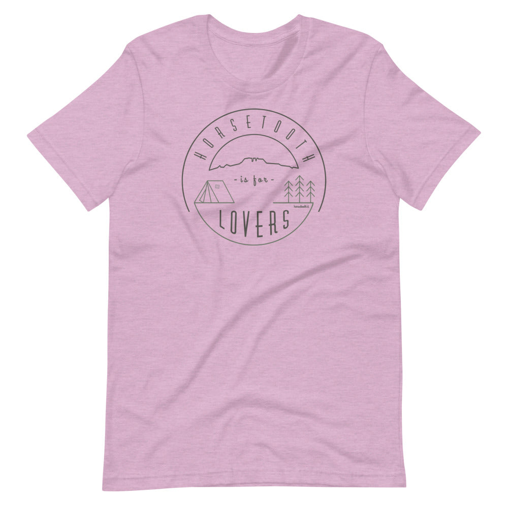 Horsetooth is for Lovers T-Shirt Heather Prism Lilac