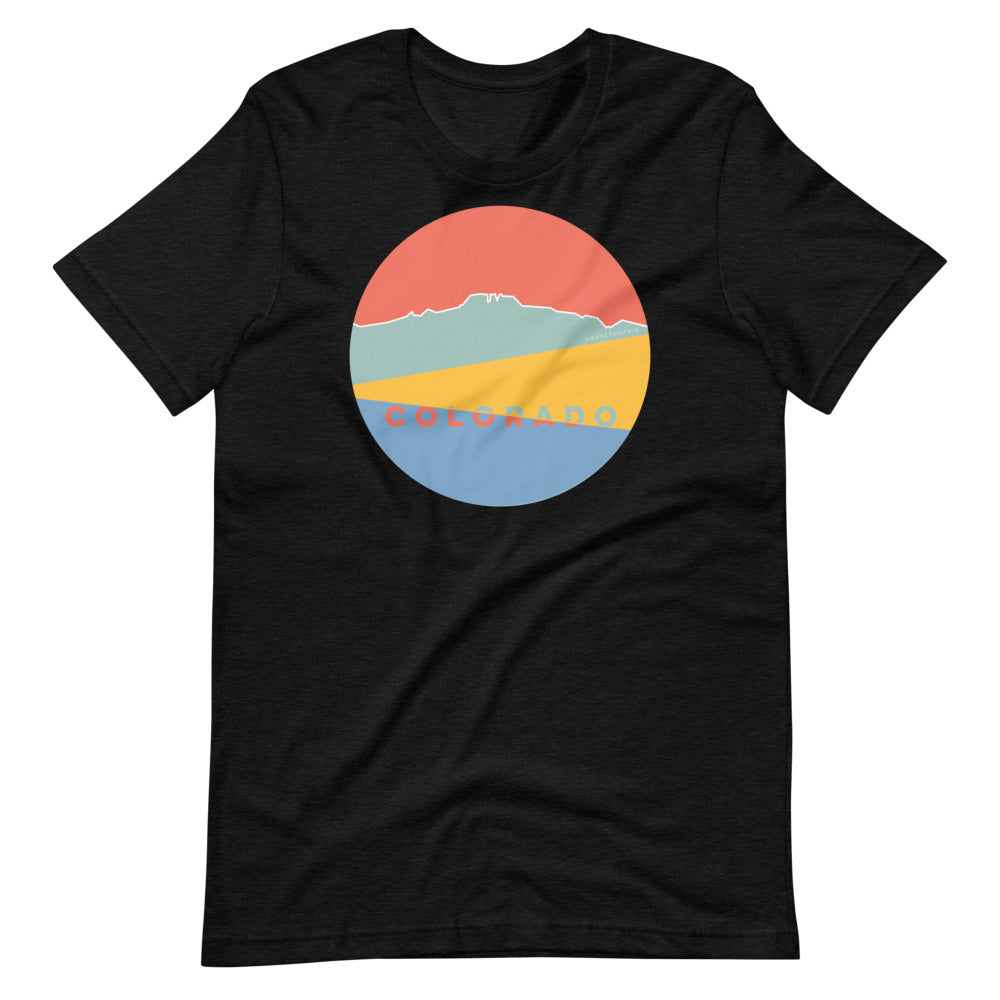 Landscapes Colorado T-Shirt Black Heather
