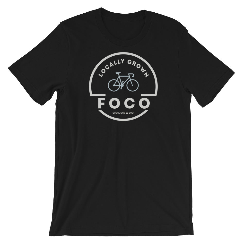 Locally Grown Bike Colorado T-Shirt Black