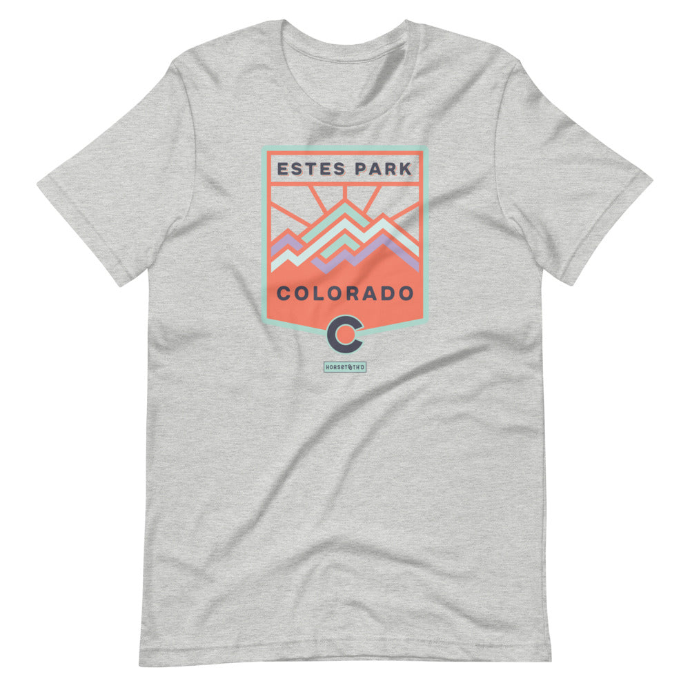 Estes Park Colorado T-Shirt Athletic Heather