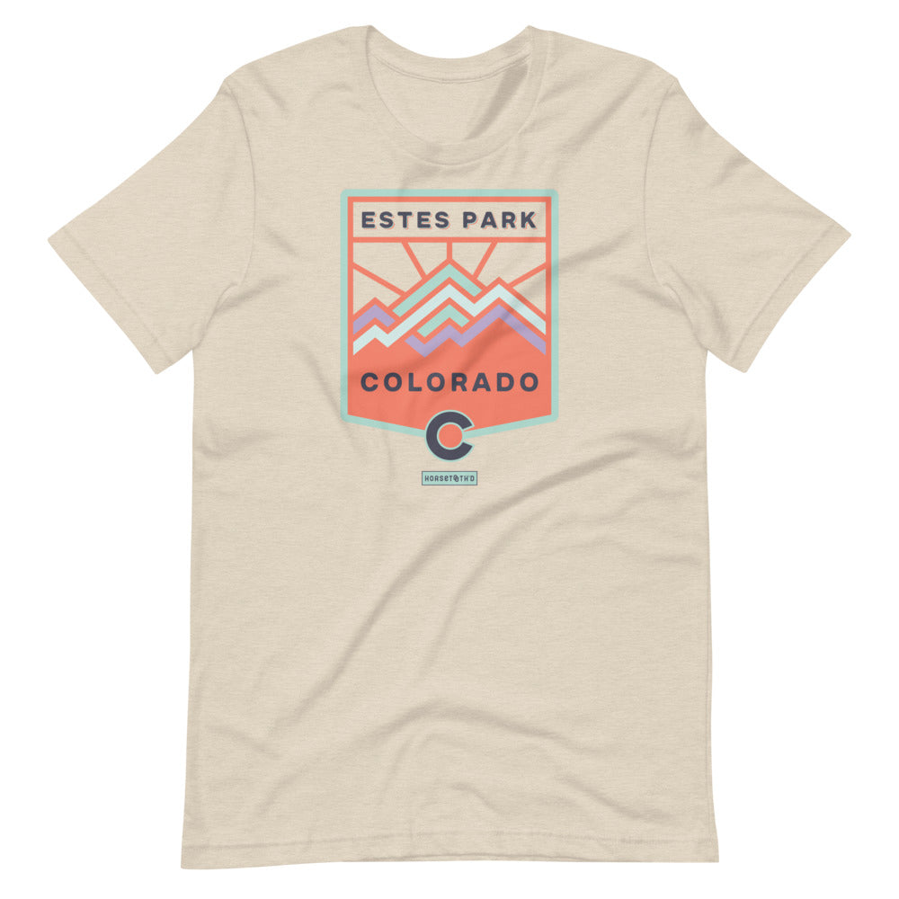 Estes Park Colorado T-Shirt Heather Dust