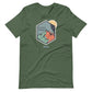 Abstract Estes T-Shirt Heather Forest