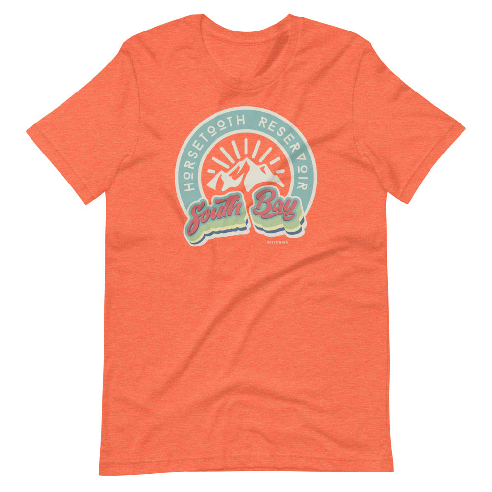 Horsetooth Reservoir South Bay T-Shirt Heather Orange