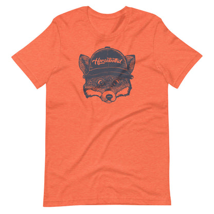 Horsetooth'd Fox T-Shirt Heather Orange