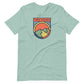 Twin Sisters Peak Colorado T-Shirt Heather Prism Dusty Blue