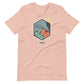 Abstract Estes T-Shirt Heather Prism Peach