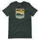 Bella Canvas 3001 Heather t-shirt with a standout FOCO design representing the spirit of Fort Collins, Colorado.